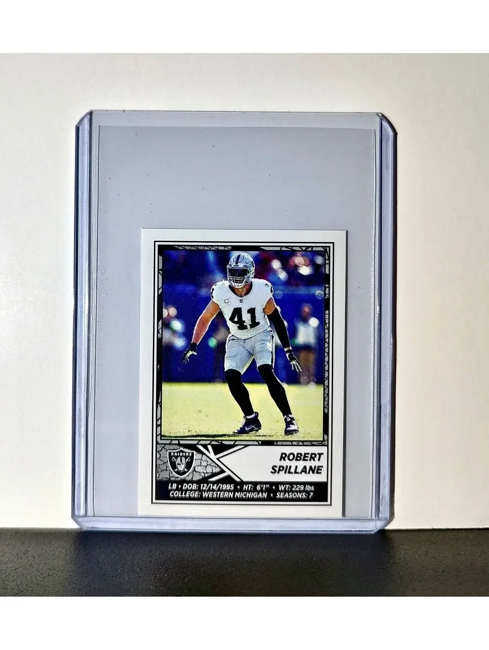 Robert Spillane 2024 Panini NFL Sticker #275 Las Vegas Raiders